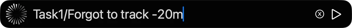 Forgot to Start Timer?
